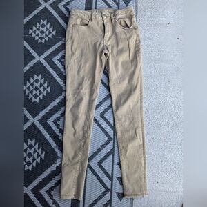American Eagle khaki stretch jeggings